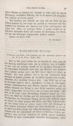 37-53 Kirchenhistorische Theologie