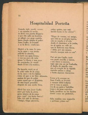 Hospitalidad Porteña
