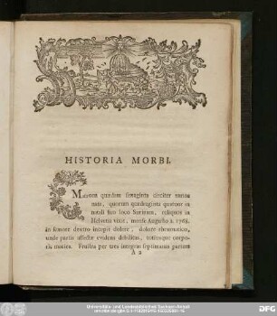 Historia Morbi.
