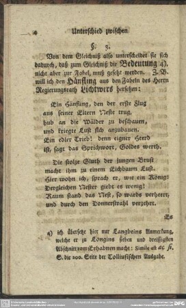 II. Unterschied