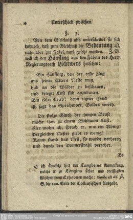 II. Unterschied