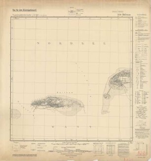 2210 Baltrum, Topographische Karte 1:25000 (4cm - Karte)