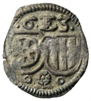 Fundmünze, Pfennig (einseitig), 1563?