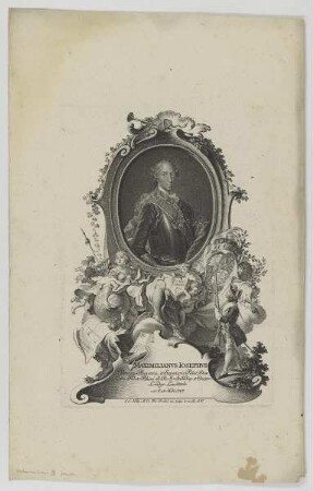 Bildnis des Maximilianvs Iosephvs, Kurfürst von Bayern