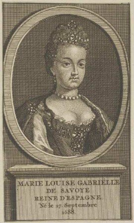 Bildnis der Marie Louise Gabrielle de Savoye
