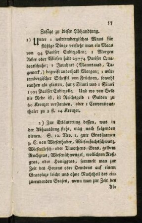 57-62, Zusätze zu dieser Abhandlung.