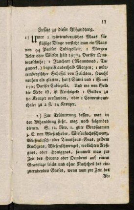 57-62, Zusätze zu dieser Abhandlung.
