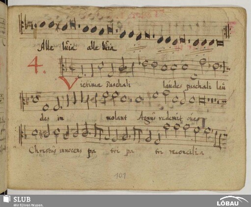 4. Anonymus: Victimae paschali laudes
