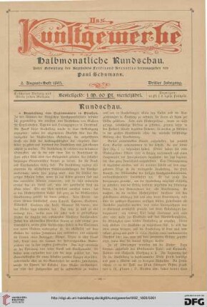 2. August-Heft 1893