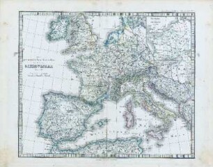 Die germanischen Laender zur Zeit der Merovinger bis 752