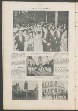 El carnaval en Santa Fe