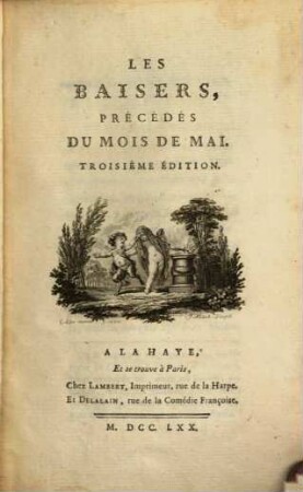 Les Baisers, précédés du mois de Mai