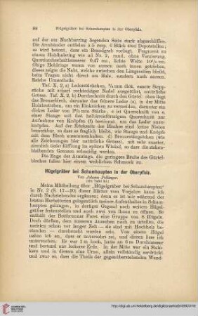 7: Hügelgräber bei Schamhaupten in der Oberpfalz