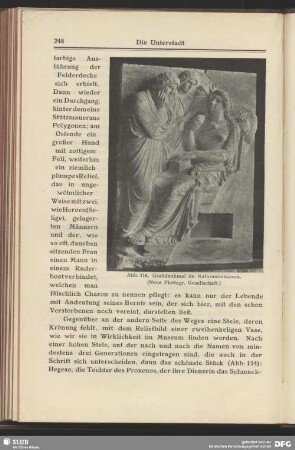 Grabdenkmal im Nationalmuseum