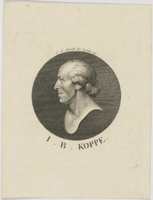 Bildnis des I. B. Koppe