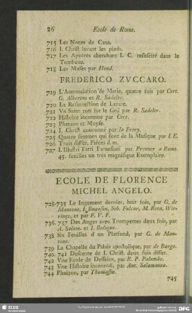 Ecole De Florence