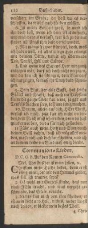 Communion-Lieder