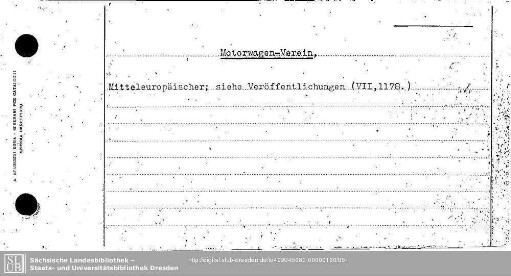 Motorwagen-Verein,