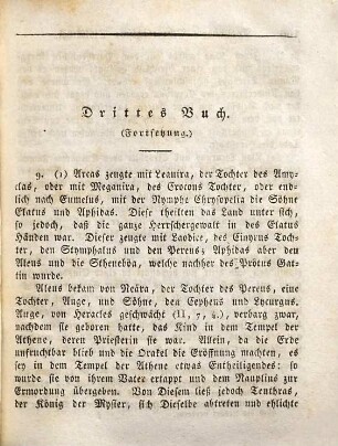 Apollodor's Mythologische Bibliothek, [2]. Apollodor's Mythologische Bibliothek ; 2