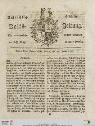 Zweiter Band. Sechstes Stück