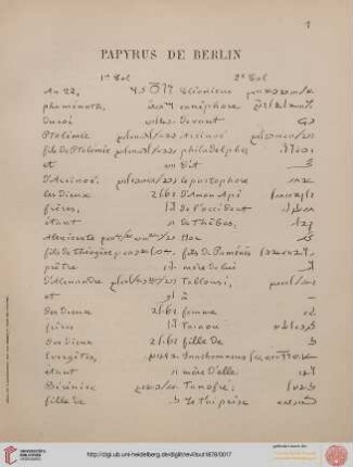 Papyrus de Berlin