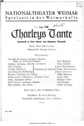 Charleys Tante