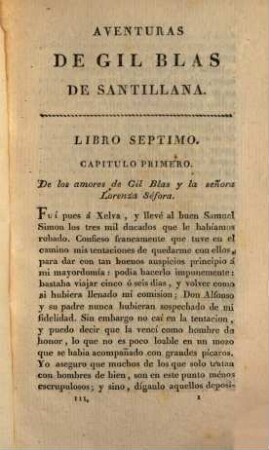 Aventuras de Gil Blas de Santillana, 3