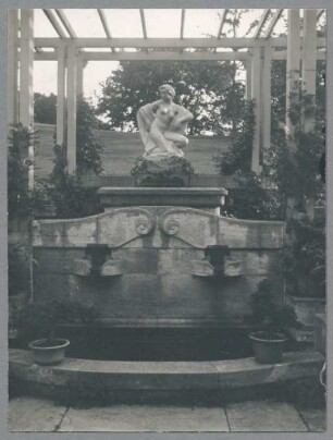 Brunnenfigur, 1912/13, Marmor
