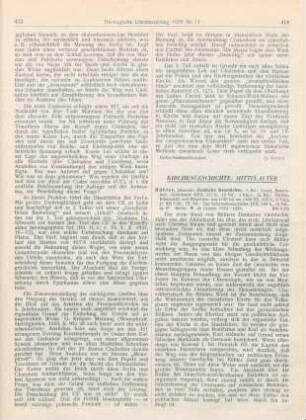 414-416 [Rezension] Buehler, Johannes, Deutsche Geschichte