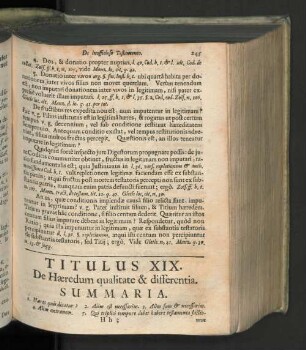 Titulus XIX. De haeredum qualitate & differentia.