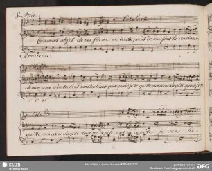 No. 8 Aria: Charmant object de ma flamme