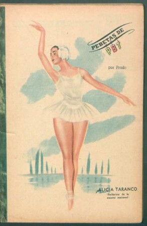 Alicia Taranco (bailarina de la escena nacional) - [Dibujo] : Pebetas de PBT