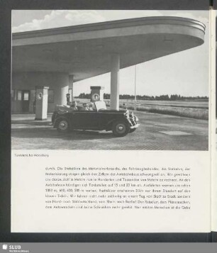 Tankstelle bei Merseburg