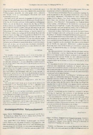 906-908 [Rezension] Krüger, Friedhelm, Humanistische Evangelienauslegung