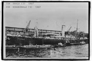 Niederwald (1904), Hapag.- Hamburg-Amerikanische Packetfahrt-Actien-Gesellschaft, Hamburg, Hapag-Lloyd AG, Hamburg