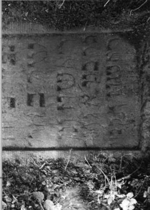 Grabstein 1137 (Detailaufnahme 3)