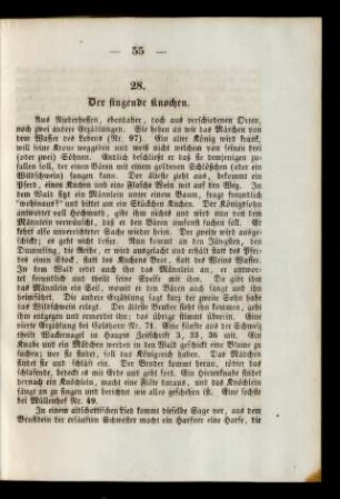28. Der singende Knochen.