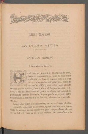 Capítulo primero - A la sombra de la parra