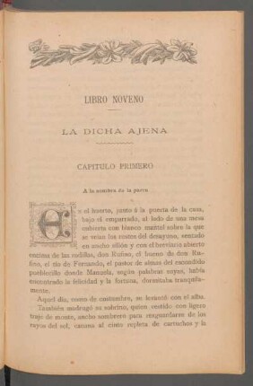 Capítulo primero - A la sombra de la parra