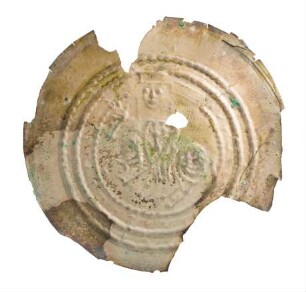 Münze, Pfennig, Brakteat, um 1208 - 1215