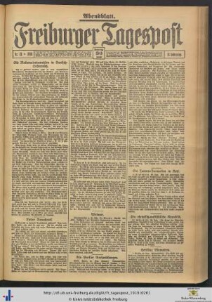 30.01.1919 (Abendblatt)