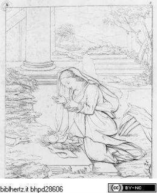 Reale Galleria di Firenze illustrata. 1. Quadri di Storia, Band 1., Maria betet das Jesuskind an (Taf. 4)