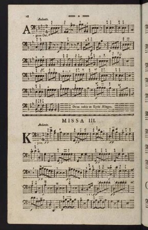 18-28, Organo. Missa III.