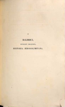 Recueil des historiens des croisades, Tome 4. Historiens occidentaux