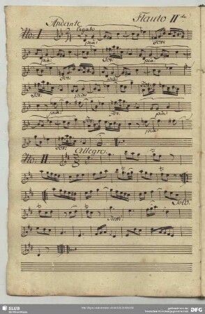 1. Anonymus, Andante, g-Moll