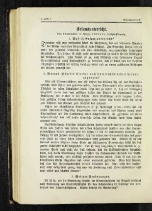 Gesamtunterricht