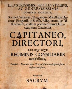 Dispvtatio Ivridica De Inepta Ratione Decidendi Controversias Ivris Pvblici Ex Legibvs Romanis Et Ivre Canonico