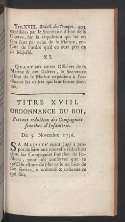 Titre XVIII.