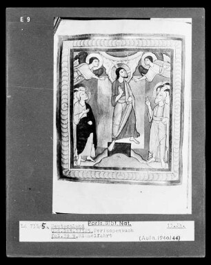 Perikopenbuch — Himmelfahrt Christi, Folio 39verso