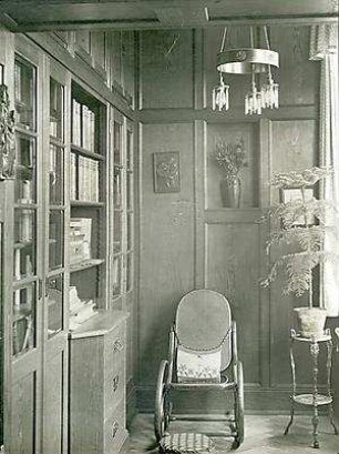 Fischer, Theodor; Schweinfurt (Bayern); Haus Wirsing - Bibliothek